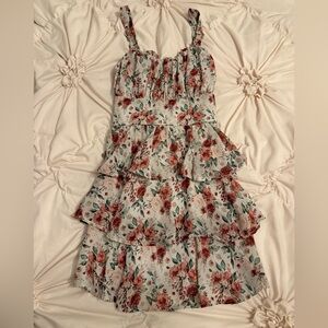 altar’d state floral ruffle dress